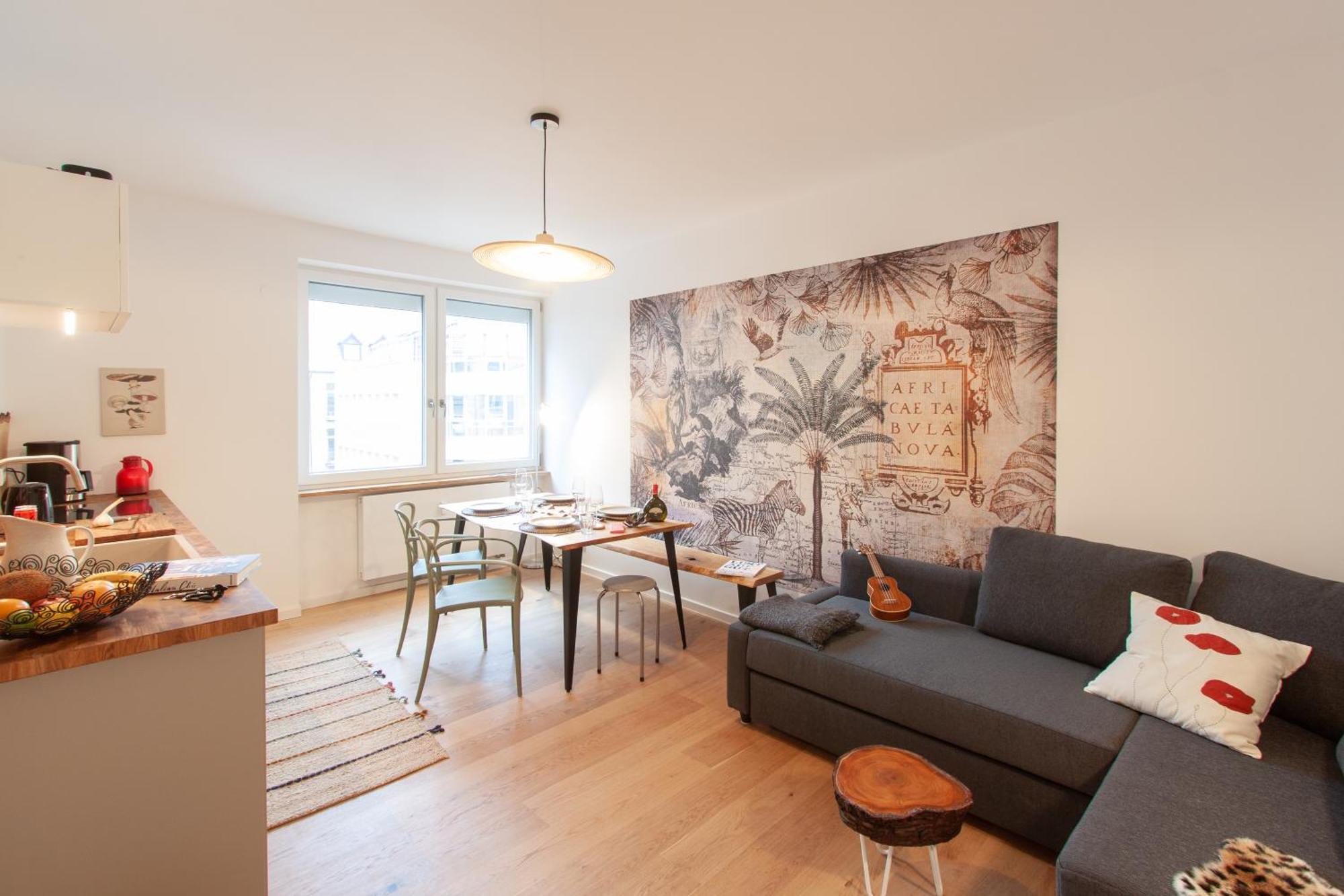 Ferienwohnung Juliusliving - Modernes Wohnen An Der Juliuspromenade Würzburg Exterior foto